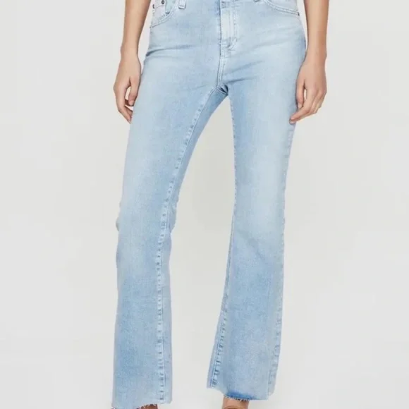 AG Adrian Goldschmedi Jeans Farrah pants 25 bootcut high rise - Picture 2 of 11